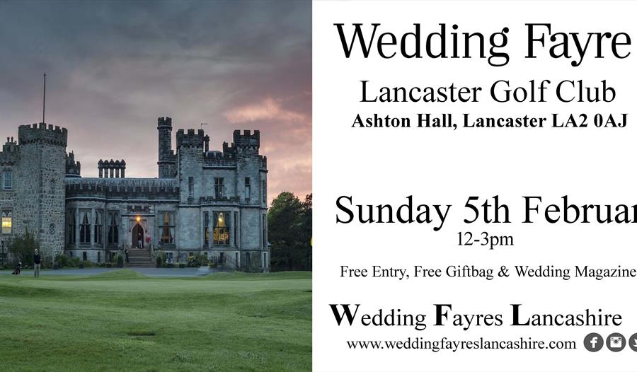 Wedding Fayre Ashton Hall, Lancaster Golf Club, Lancaster