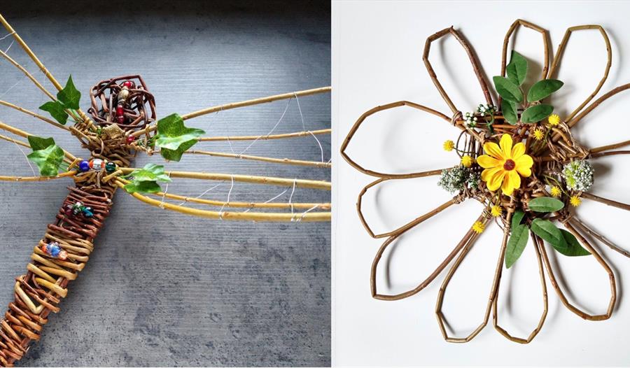 Willow Weaving Class: Daisy or Dragonfly