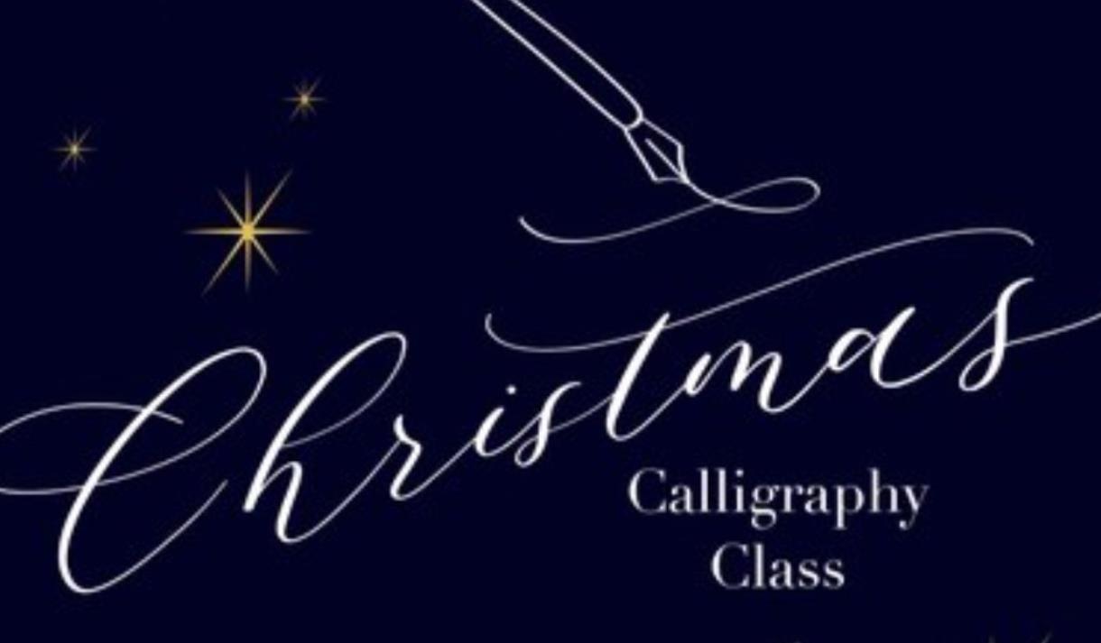 Beginner's Christmas Calligraphy Class
