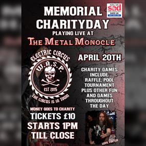 Lee's Memorial Charity Day - Electric Cicus W.A.S.P Tribute Act