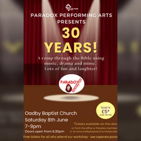 Paradox Performing Arts Presents: 30 Years!