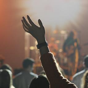 Audience at a music concert