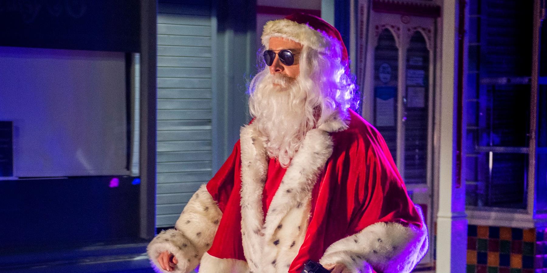 Santa at Leicester Clock Tower
