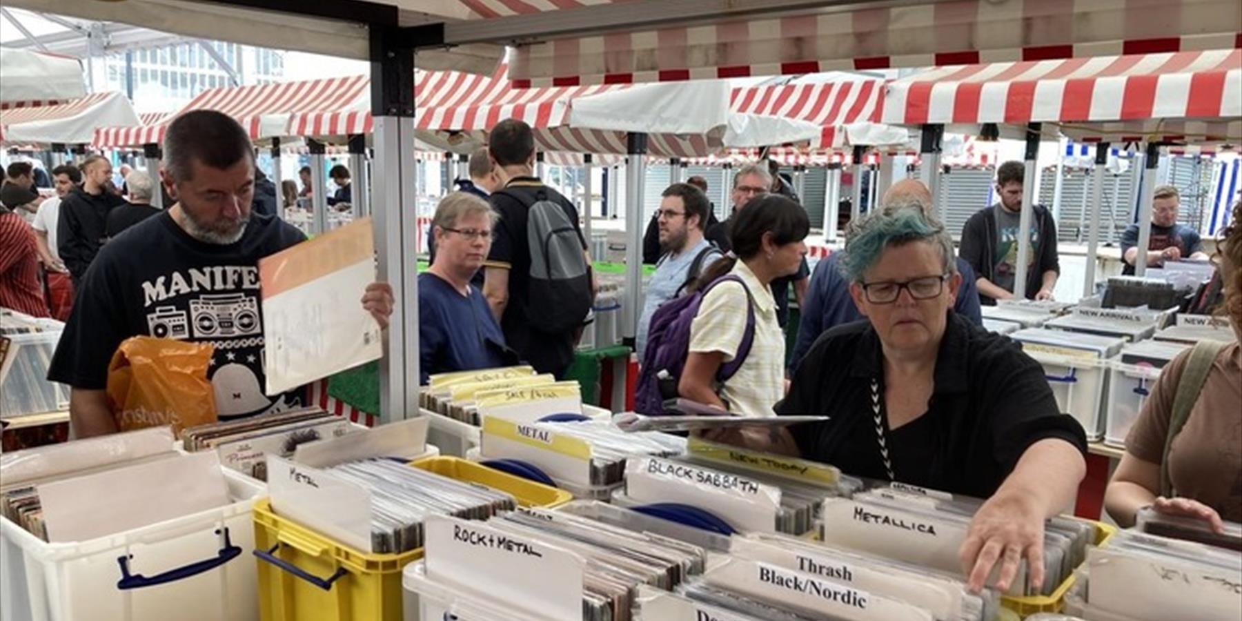 Leicester Market Record Fair