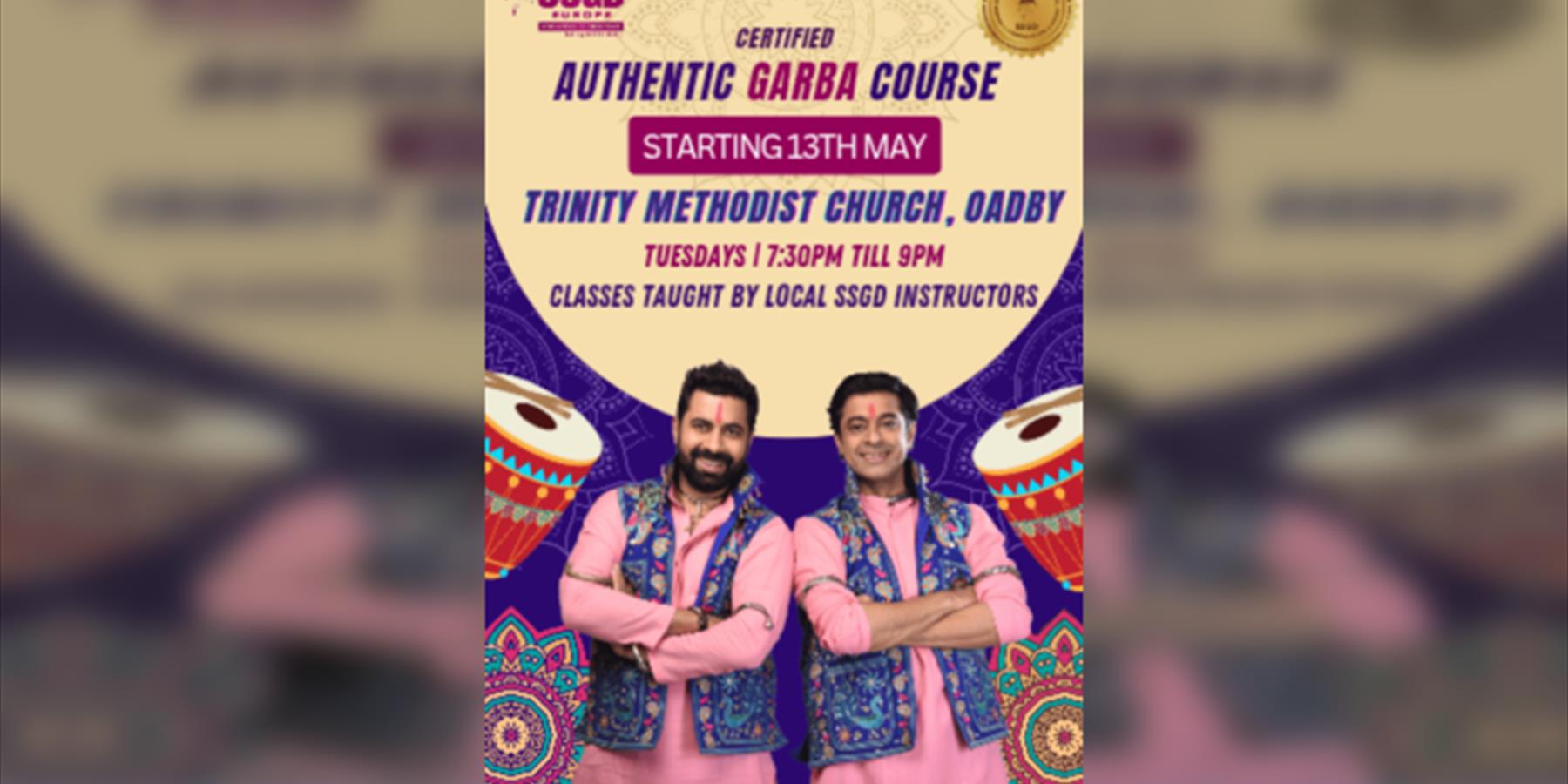 Ssgd Weekly Garba Classes - Trinity Methodist Church, Oadby