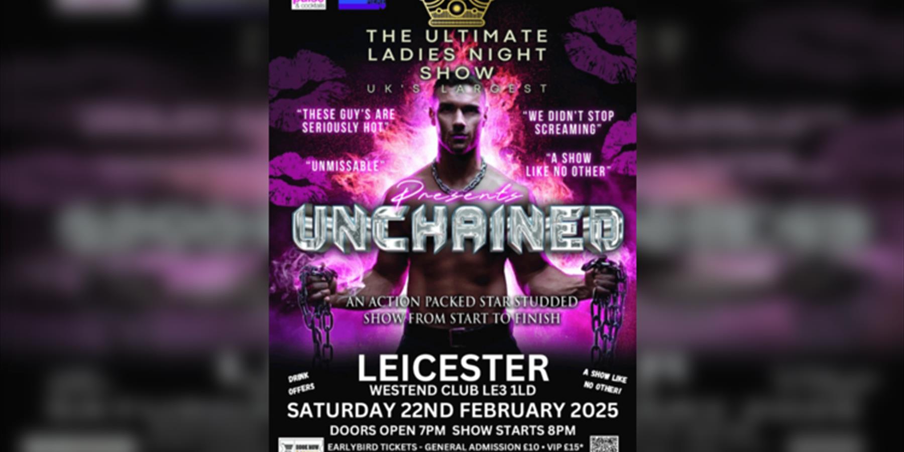 The Ultimate Ladies Night Show Presents Unchained