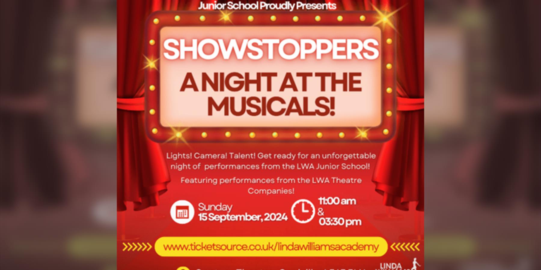 Showstoppers - A Night at the Musicals!