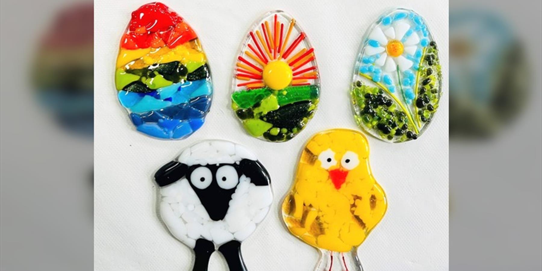 Easter fused glass workshop