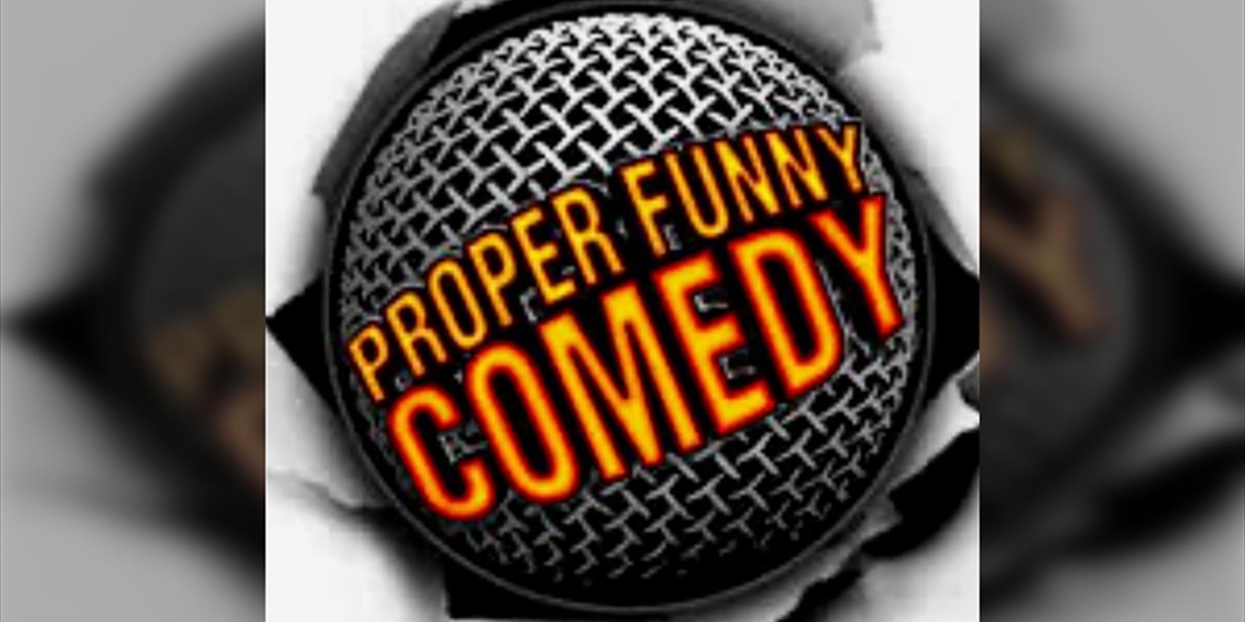 Proper Funny Comedy at The Wheatsheaf Inn (Thurcaston)