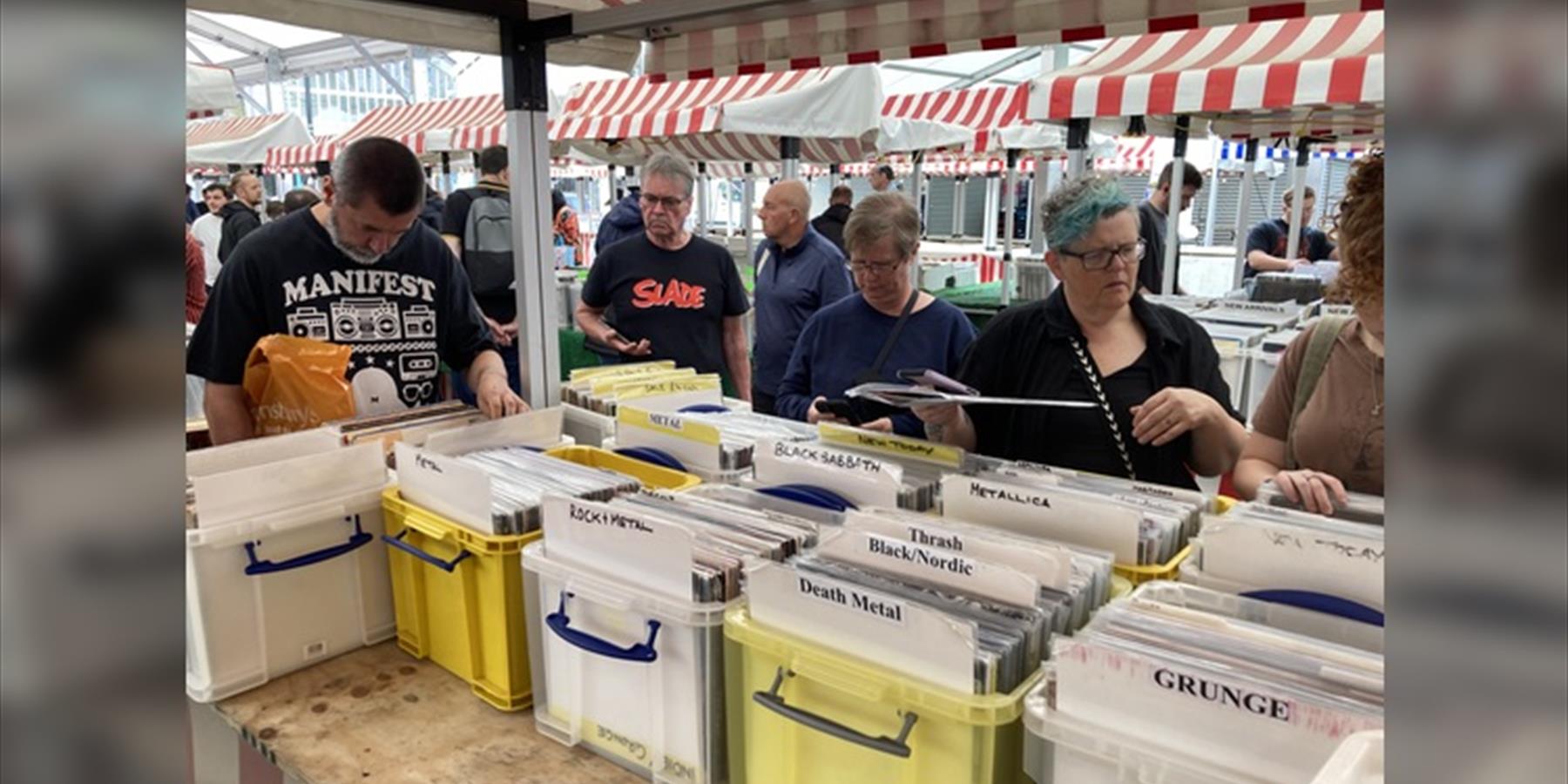 Leicester Market Record Fair