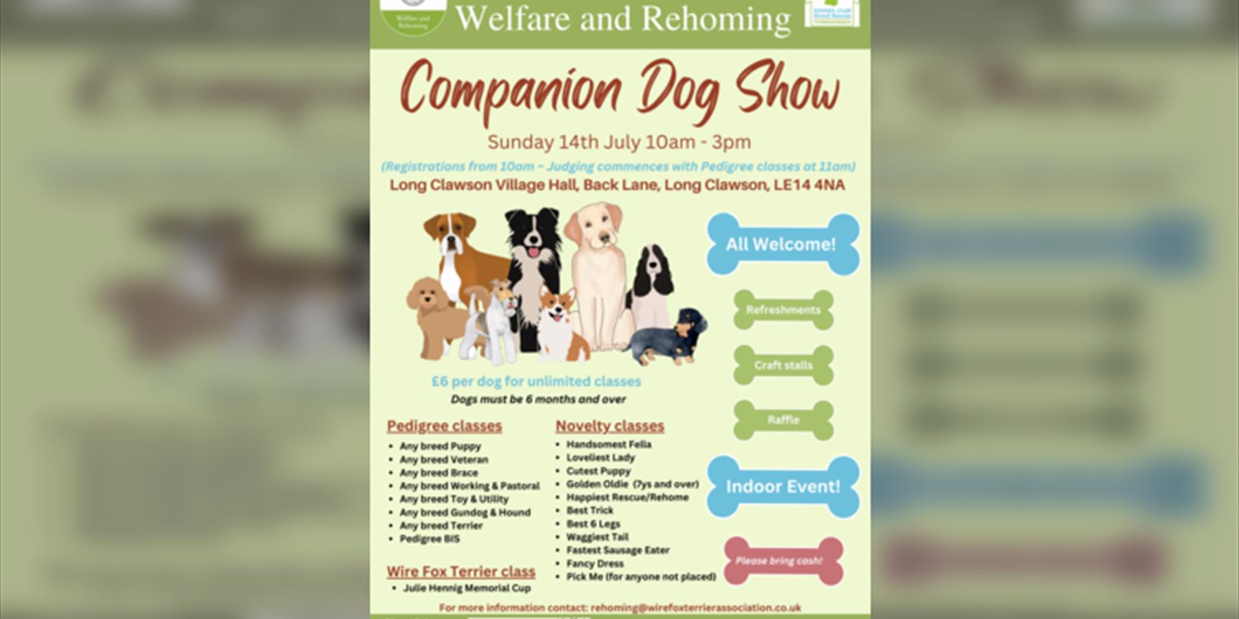 Wfta Welfare And Rehoming Companion Show