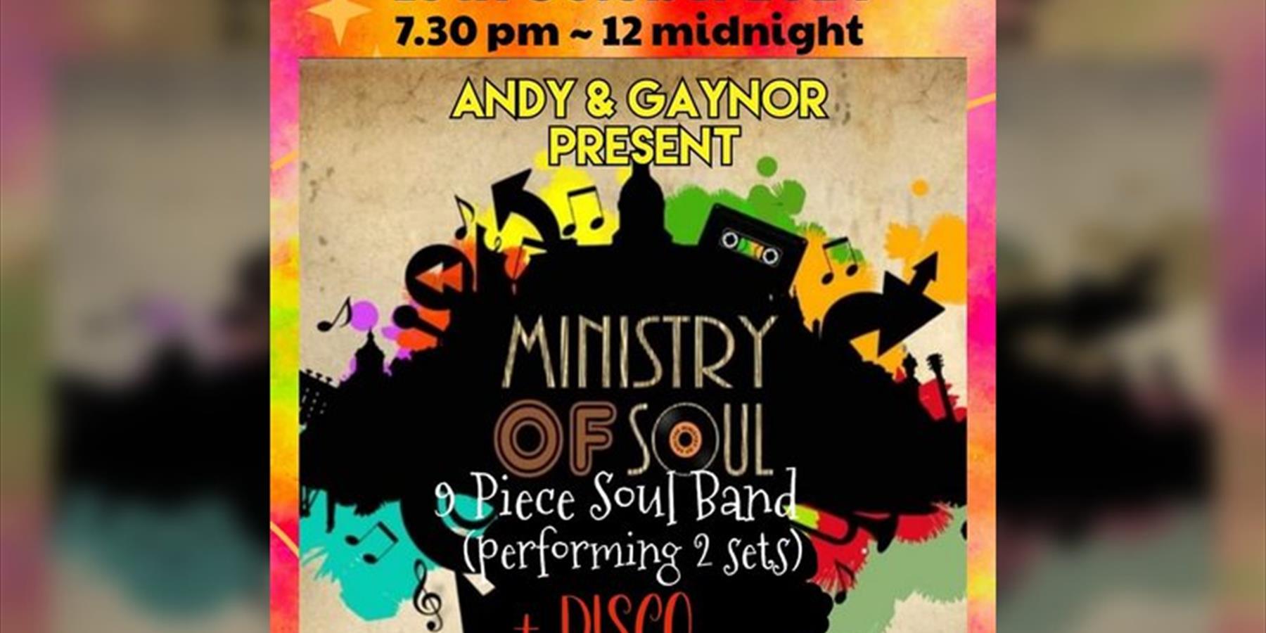 Andy & Gaynor present Ministry of Soul