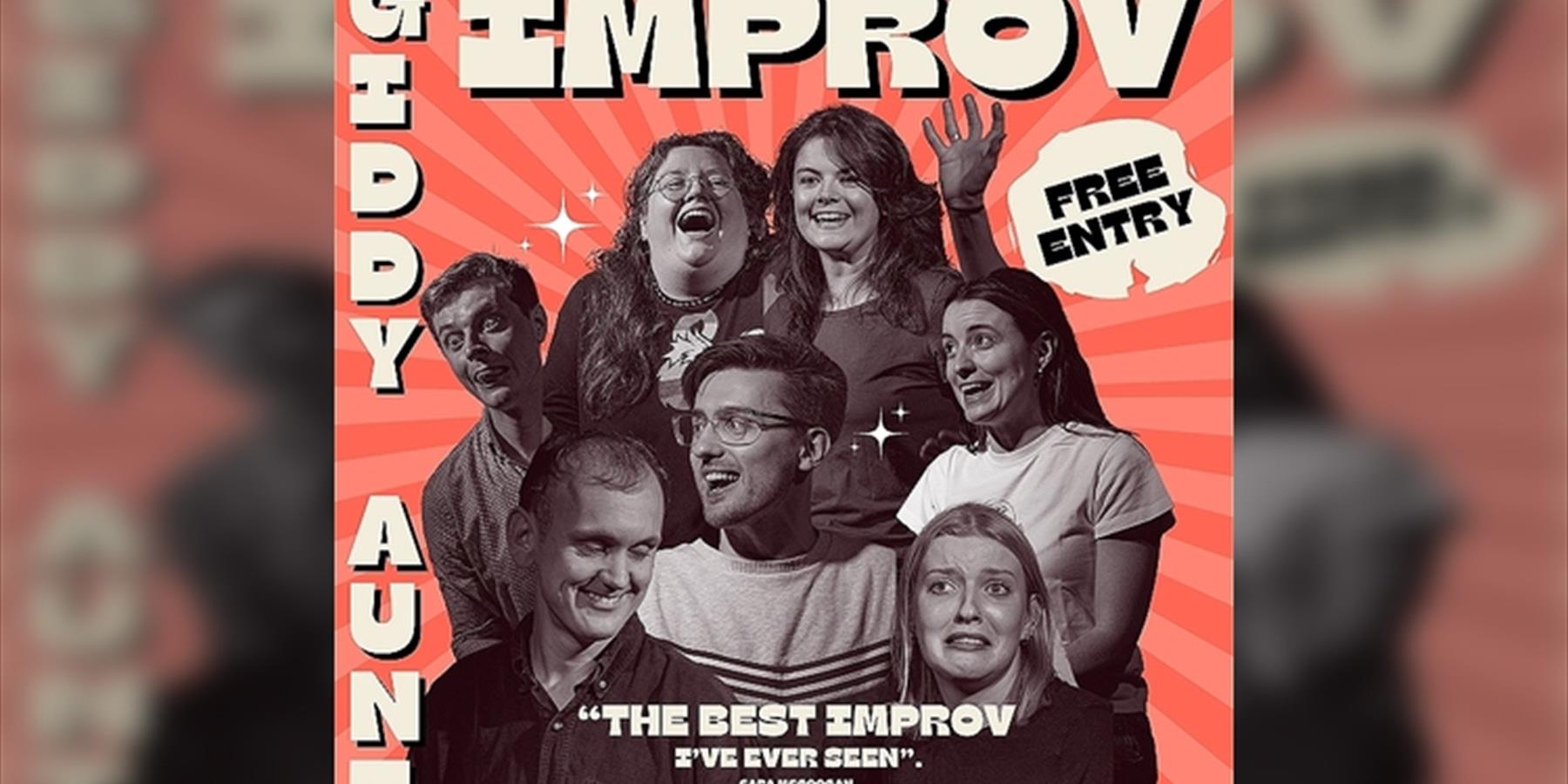 Giddy Aunt Improv: Late Night Laughs