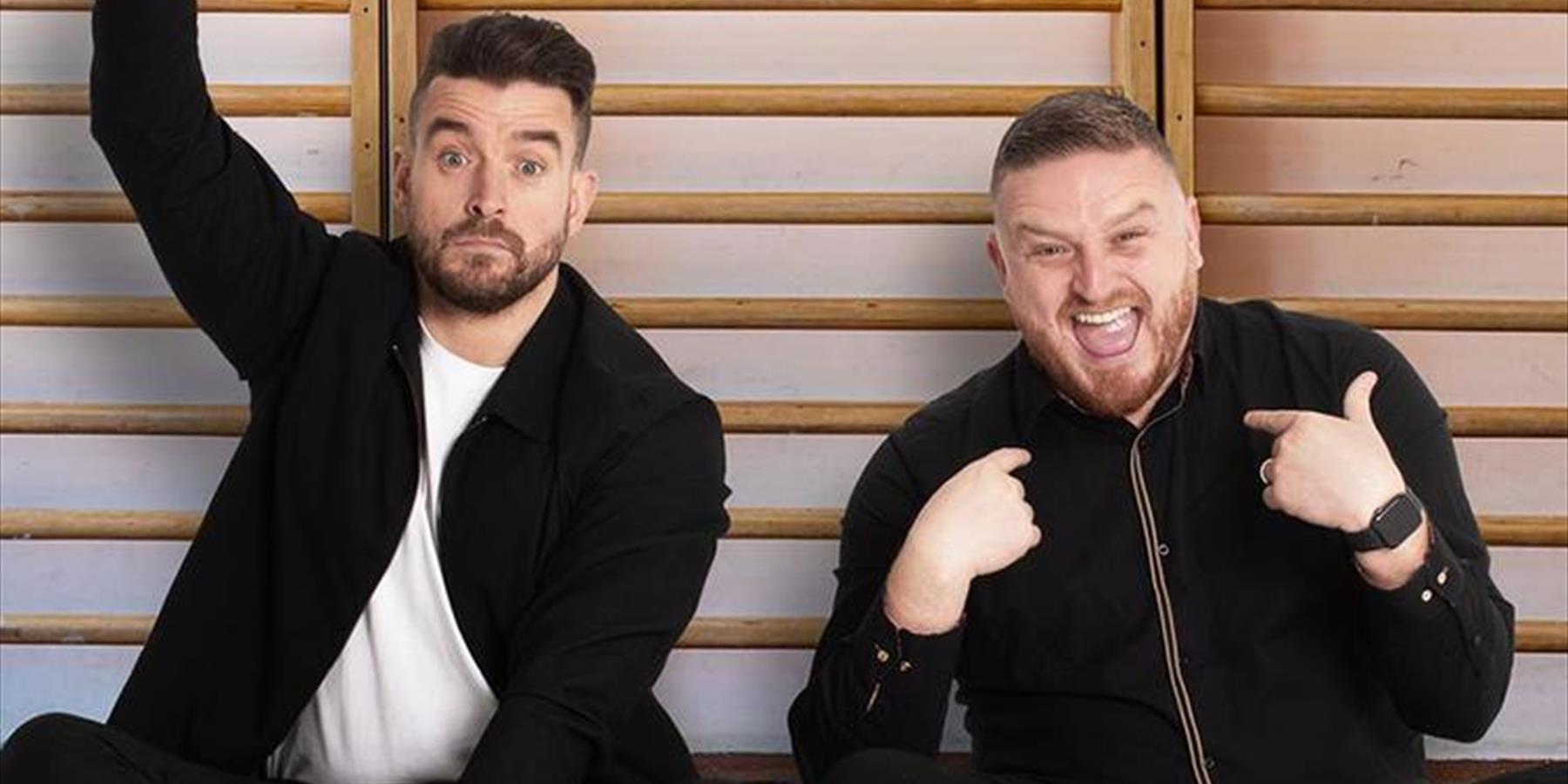 Two Mr P's in a Podcast Live