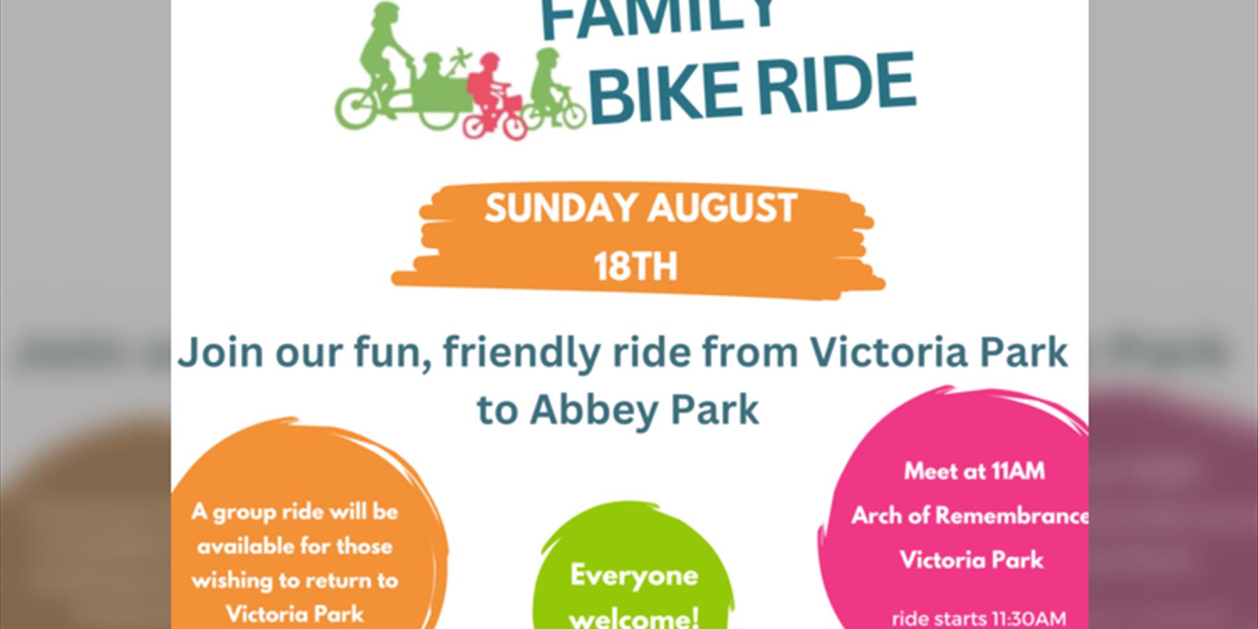 Summer Fun Family Bike Ride