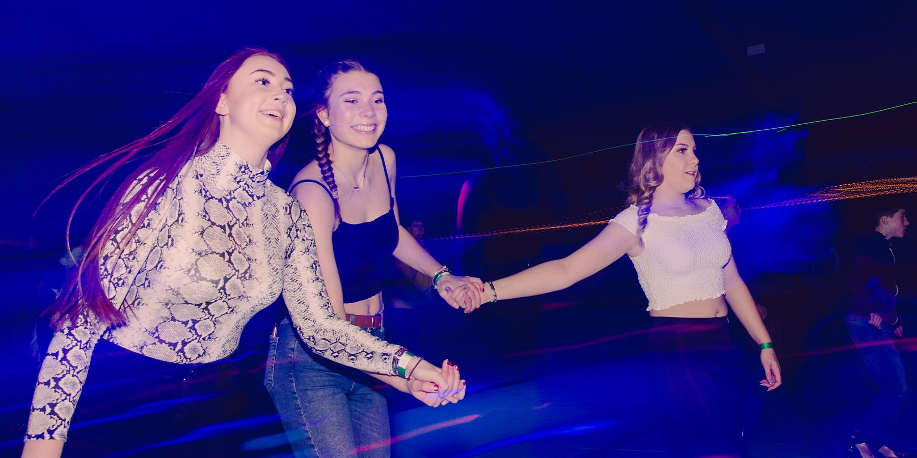 Enjoy the grooves and moves of a Friday roller skating disco