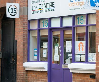 Leicester LGBT Centre, Services in Leicester