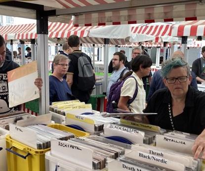 Leicester Market Record Fair