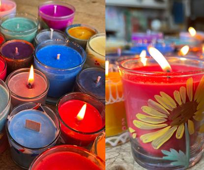 Candle Making and Glass Painting