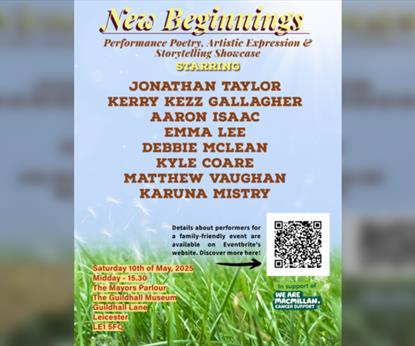 Performance Poetry, Artistic Expression & Storytelling Showcase