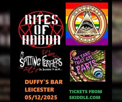 Rites of Hadda, Wokerati Party, Spitting Feathers, Cars that ate Pa