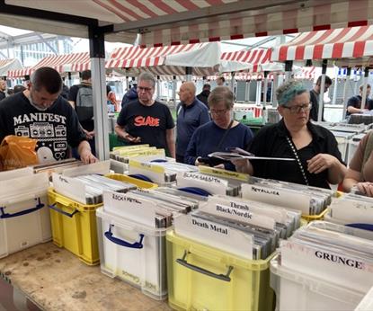 Leicester Market Record Fair