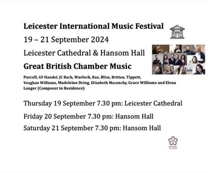 Leicester International Music Festival 2024: Concert 1