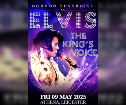 The King's Voice Starring Gordon Hendricks As Elvis