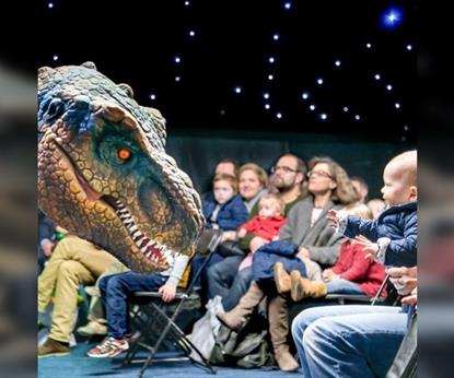 Velociraptor show @ Sue Townsend Theatre