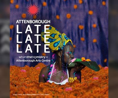 Attenborough Late: whatsthebigmistry x Attenborough Arts Centre