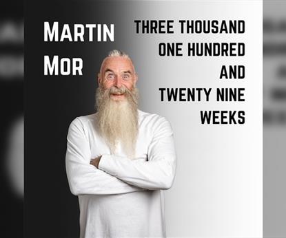 Martin Mor: Three Thousand, One Hundred and Twenty Nine Weeks