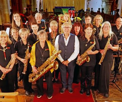 Free Pop-Up Saxophone Concert