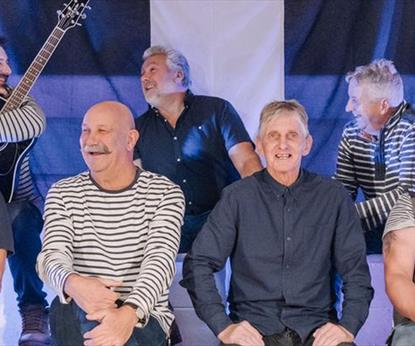 A Group of men with musical instruments