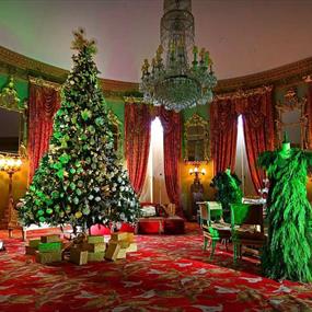 Christmas inside Belvoir Castle