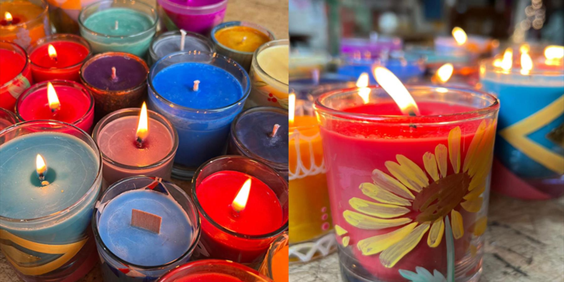 Candle Making and Glass Painting