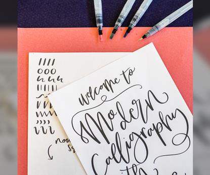 Hand Lettering and Modern Calligraphy