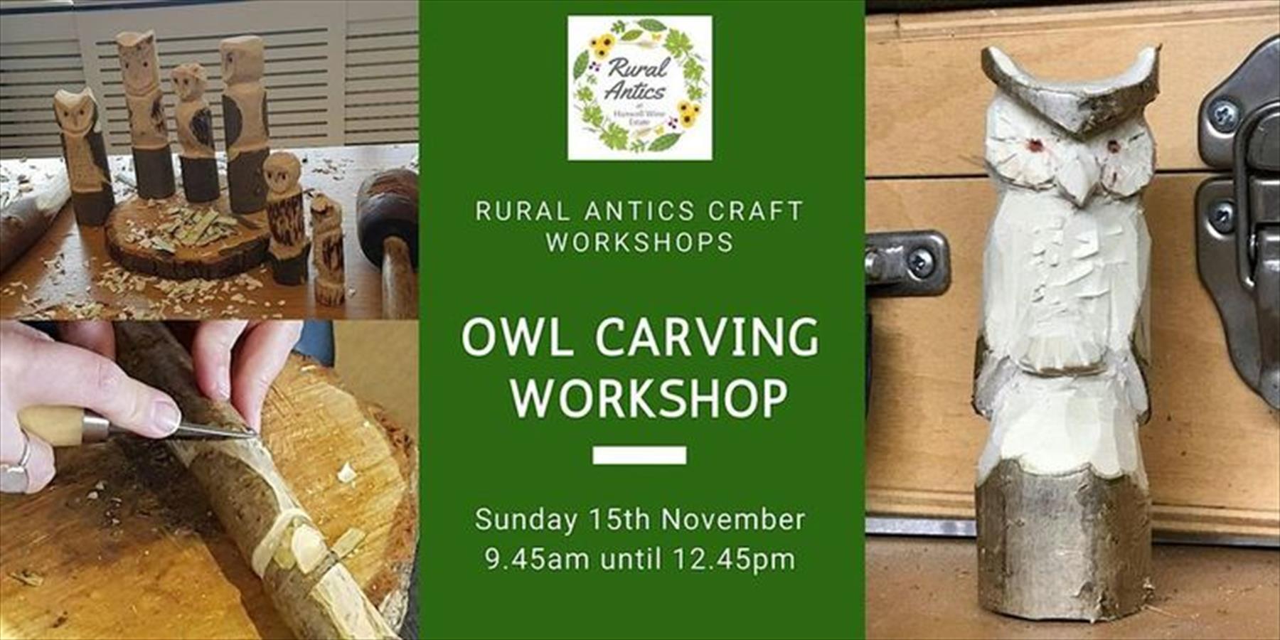 Owl Carving Workshop