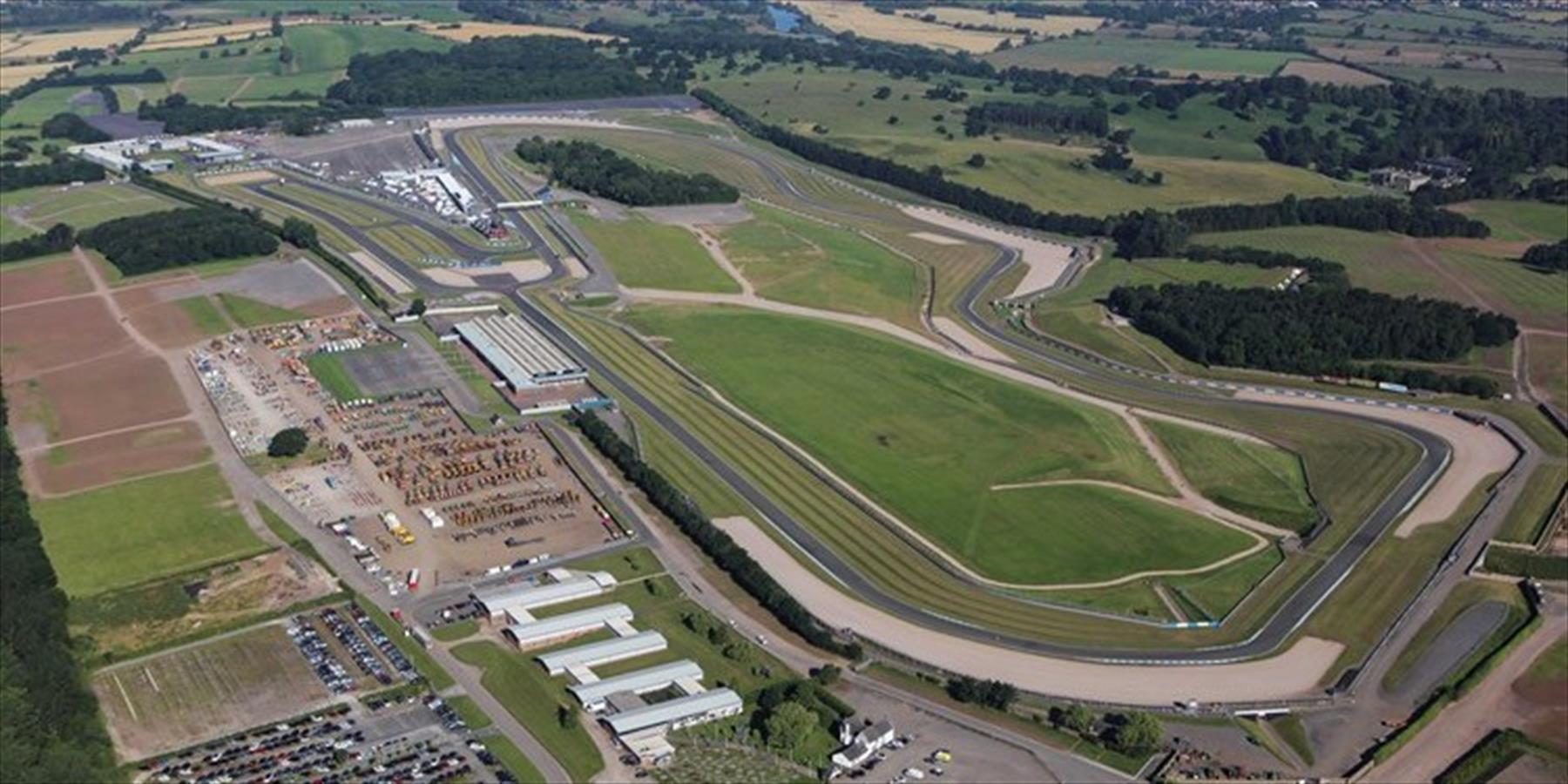 Donington Park aerial photo