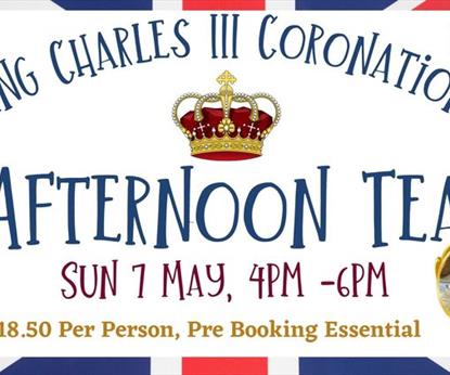 King Charles III Coronation Afternoon Tea