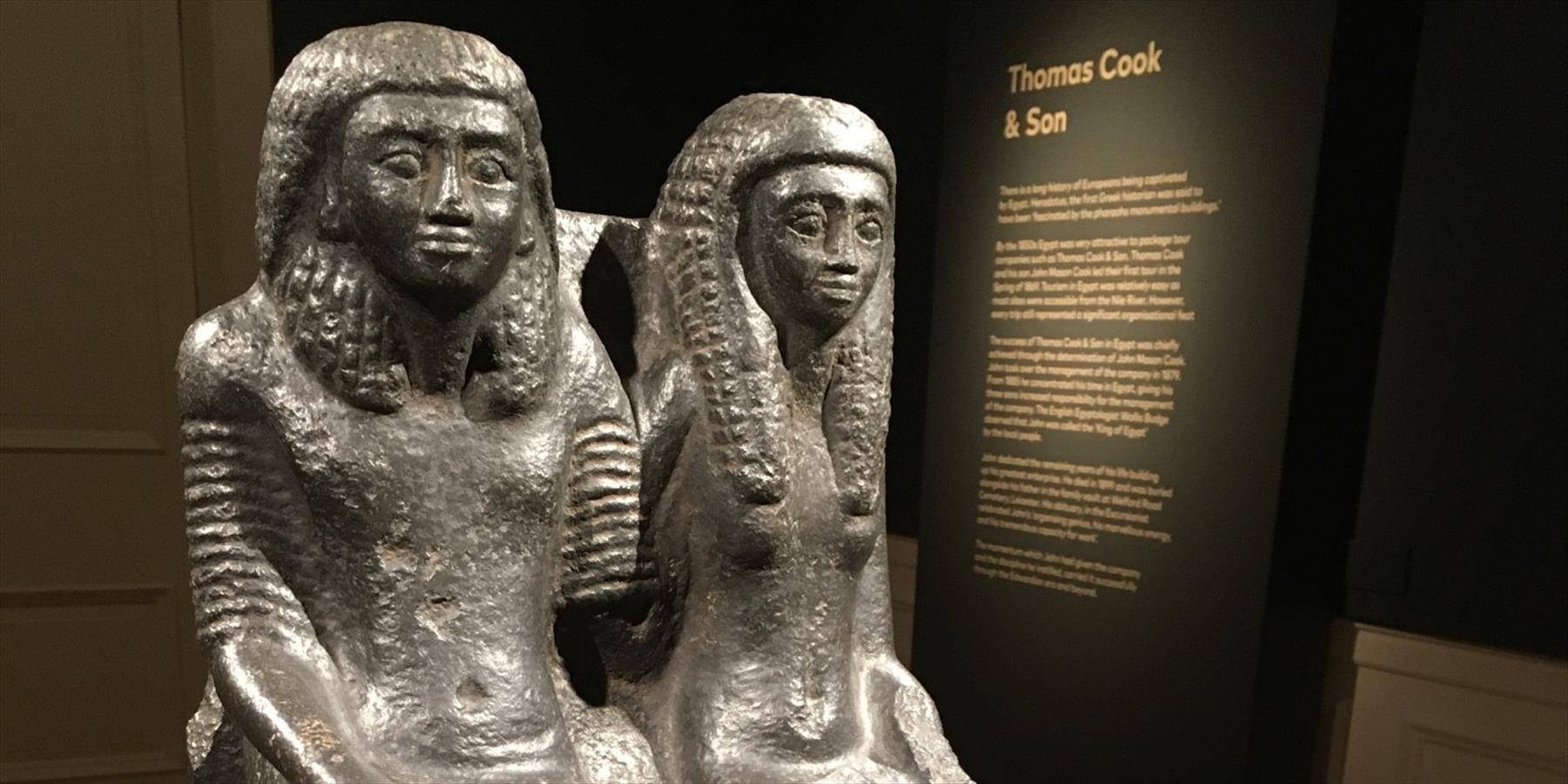 Egyptian couple, Sethmose and Isinofret statue