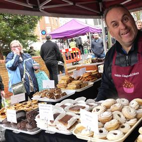 Bakery Stall at the 2021 Festive Feast and Craft Market