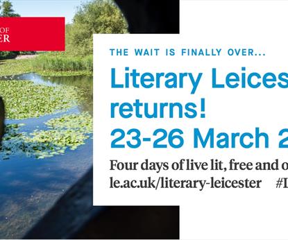 Literary Leicester poster