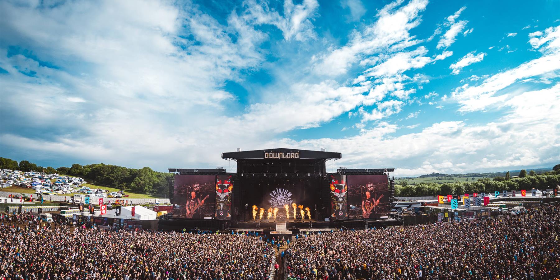 download festival crowd and stage