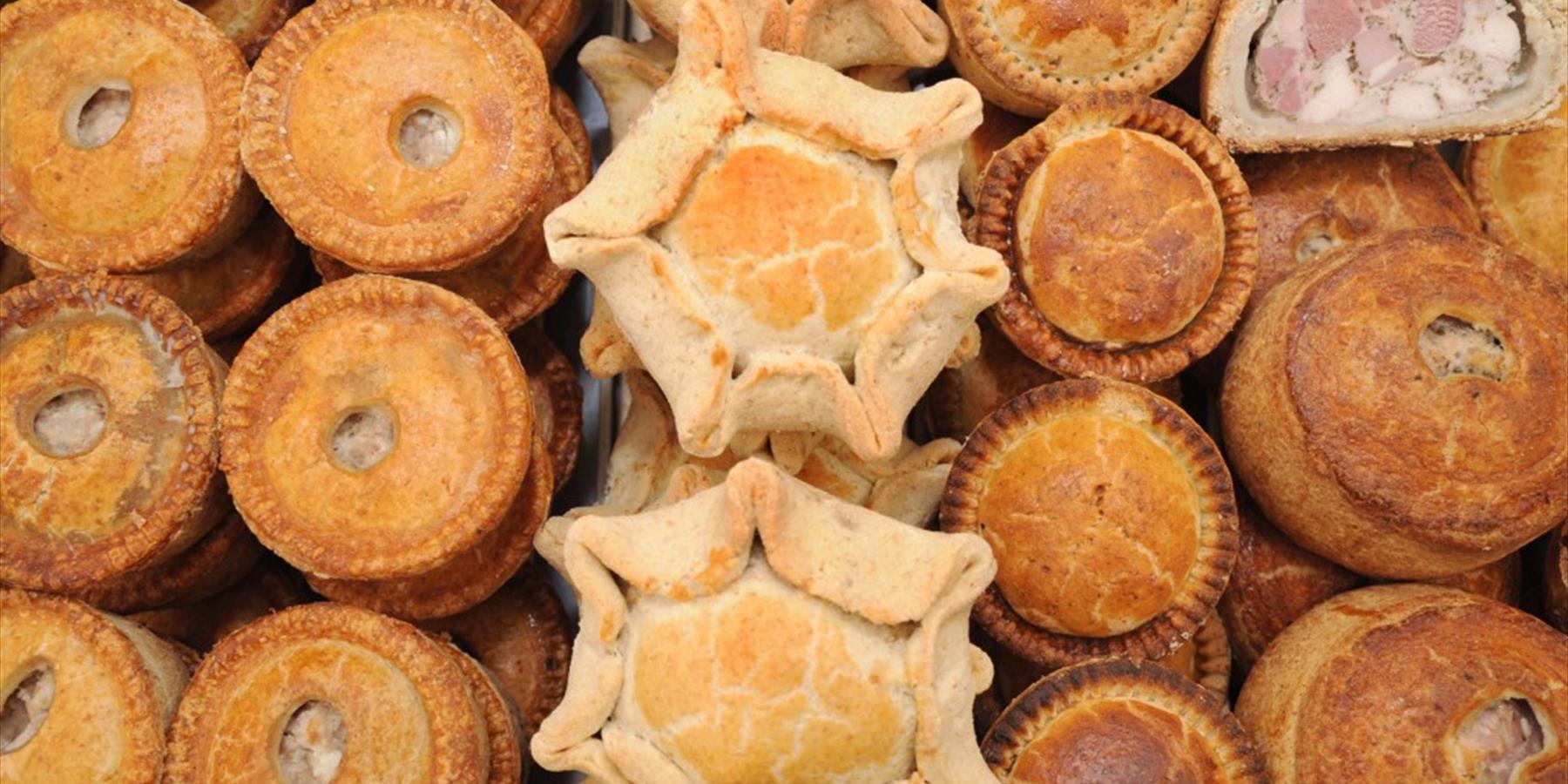 A selection of pies