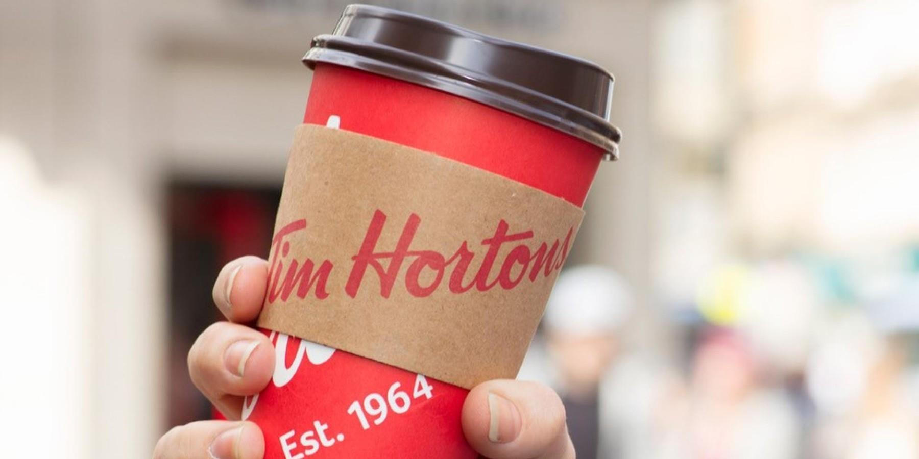 Tim Hortons Coffee Cup