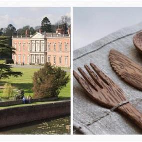 Staunton Harold Hall and crafted cutlery