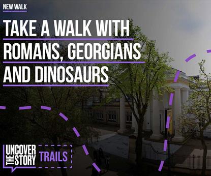 take a walk with romas georgians and dinosaurs