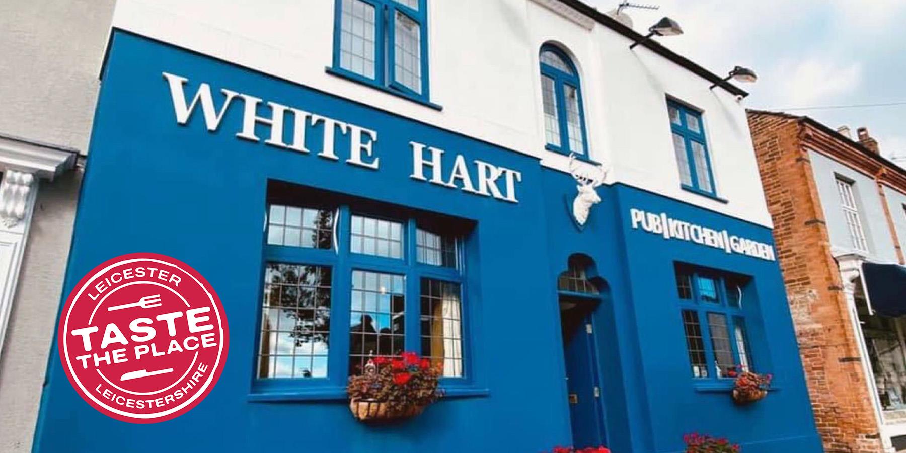 White hart pub outside