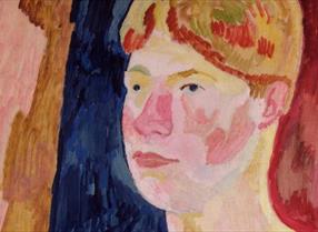 Painting of young boy by Vanessa Bell