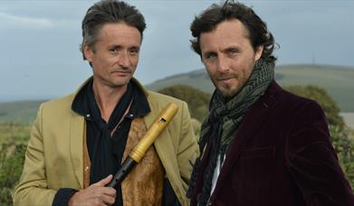 Musicians Piers Adams and David Wright